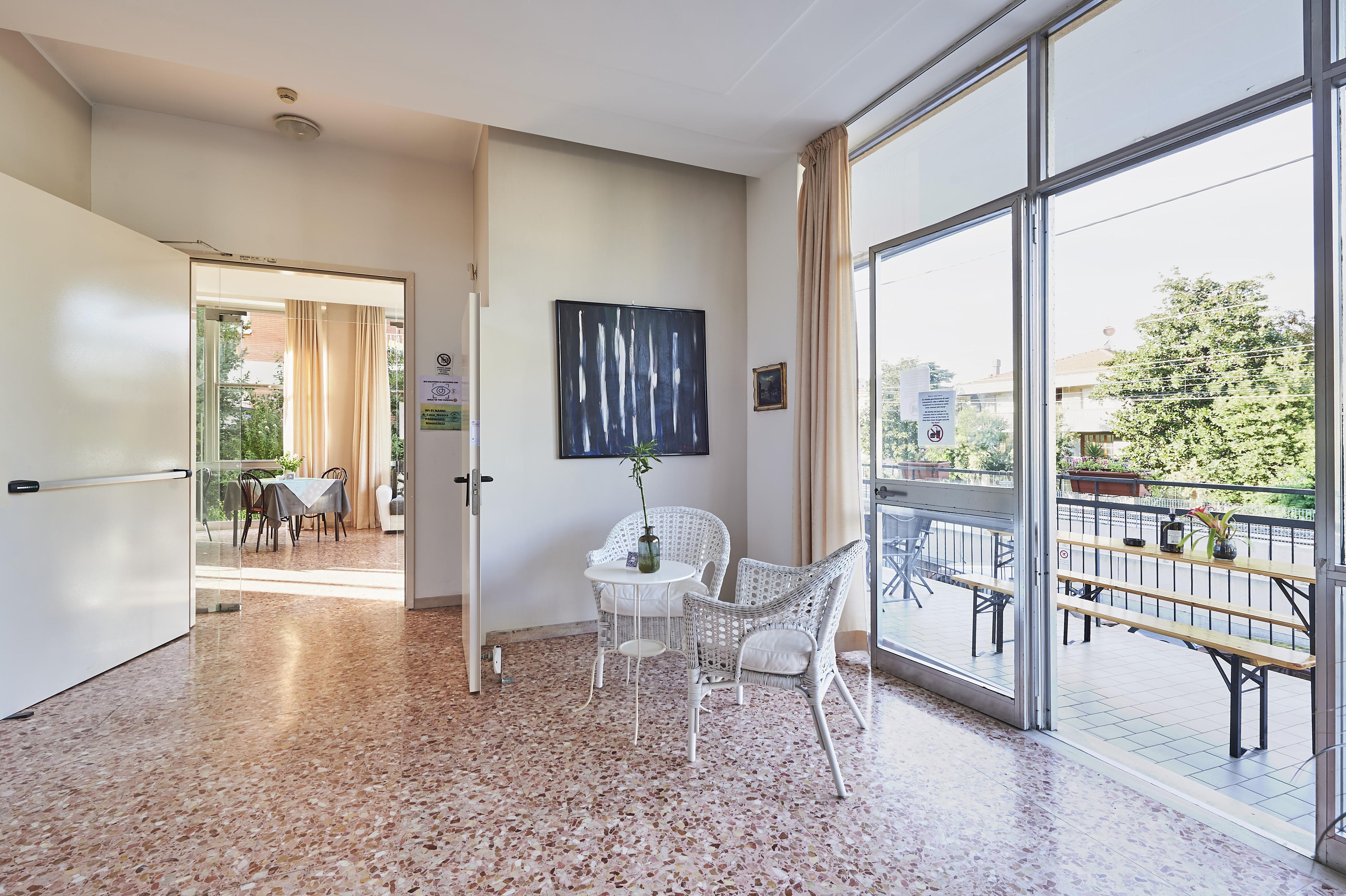 Hotel A Casa Nostra Римини Экстерьер фото